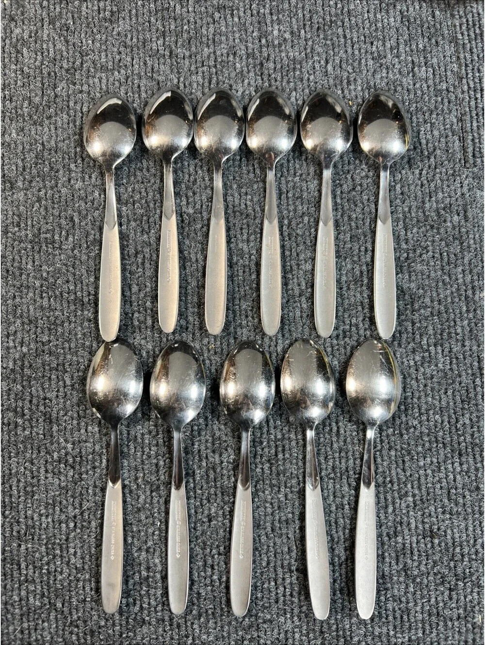 Oneida Cambridge Stainless Steel Flatware Set Of 11 Teaspoons